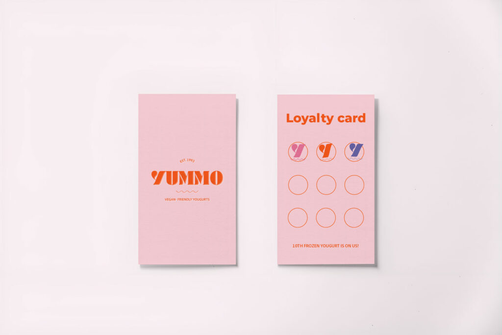 Loyalty cards design